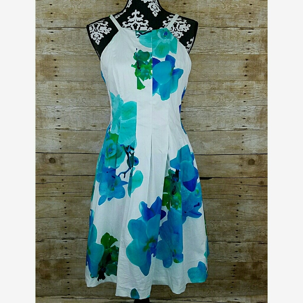 Calvin Klein Fit and Flare Dress - Picture 2 of 4